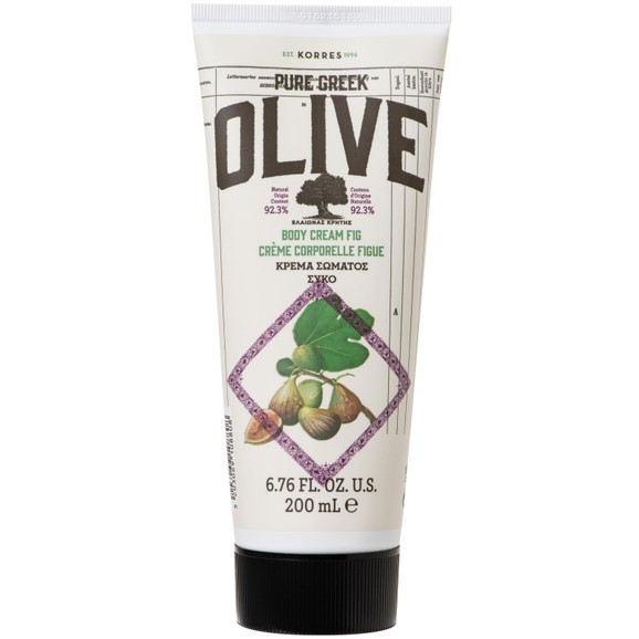 Korres Pure Greek Olive Body Cream Fig 200ml