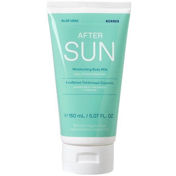 Korres After Sun Body Milk Aloe Vera 150ml Korres After Sun Body Milk Aloe Vera 150ml