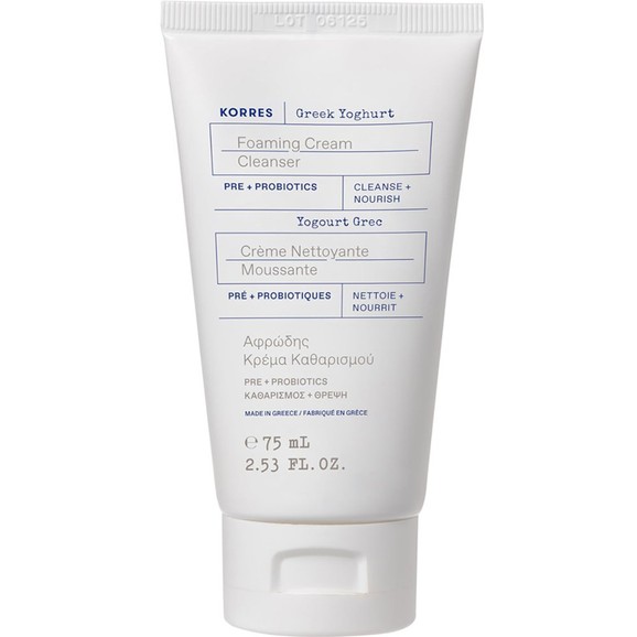 Δώρο Korres Greek Yogurt Foaming Cleansing Cream 75ml 1 Τεμάχιο