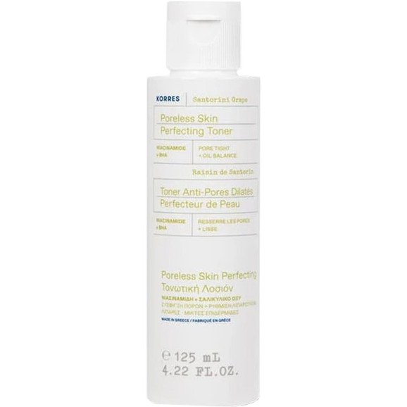 Korres Santorini Grape Poreless Skin Perfecting Toner 125ml Korres Santorini Grape Poreless Skin Perfecting Toner 125ml