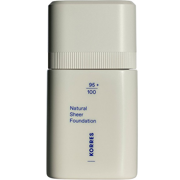Korres Natural Sheer Foundation 30ml - 01 Light Korres Natural Sheer Foundation 30ml - 01 Light