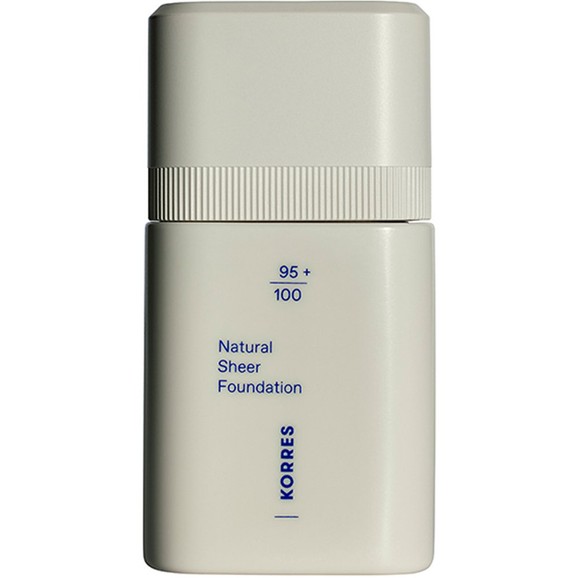 Korres Natural Sheer Foundation 30ml - 02 Medium Korres Natural Sheer Foundation 30ml - 02 Medium
