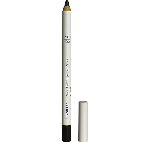 Korres Solid Color Eyeliner Pencil 1,2g - 01 Black Korres Solid Color Eyeliner Pencil 1,2g - 01 Black