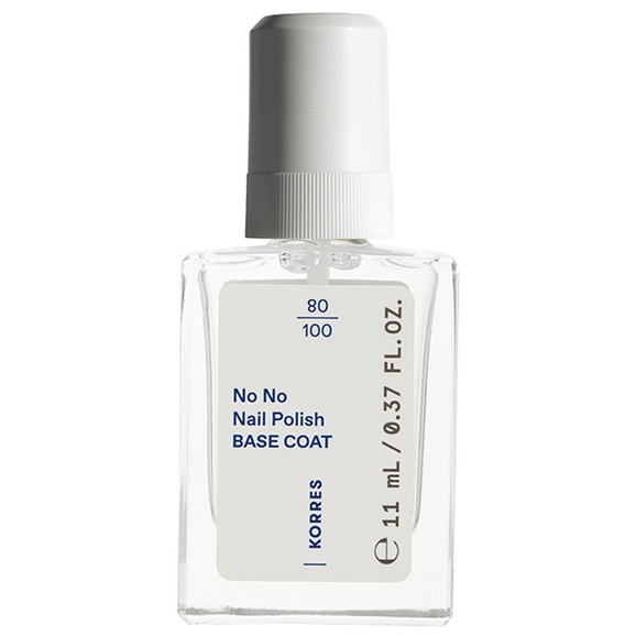 Korres No No Nail Polish Base Coat 11ml Korres No No Nail Polish Base Coat 11ml