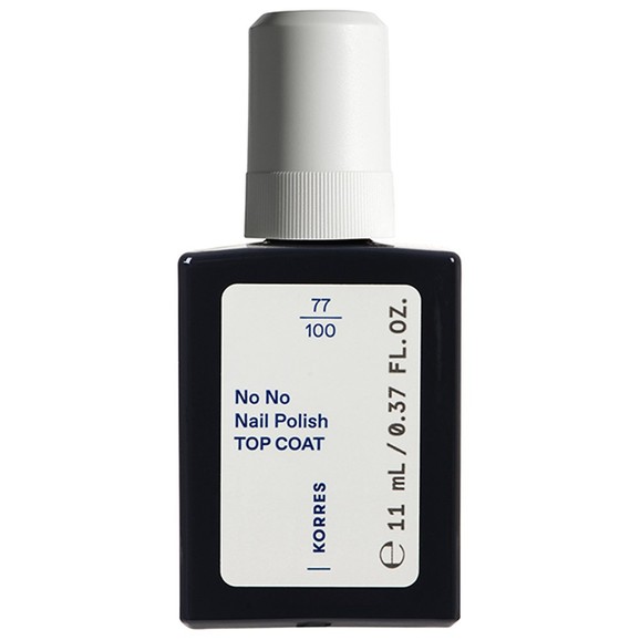 Korres No No Nail Polish Top Coat 11ml Korres No No Nail Polish Top Coat 11ml