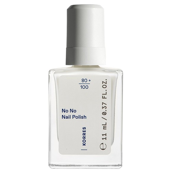Korres No No Nail Polish 11ml - 02 Milky White Korres No No Nail Polish 11ml - 02 Milky White