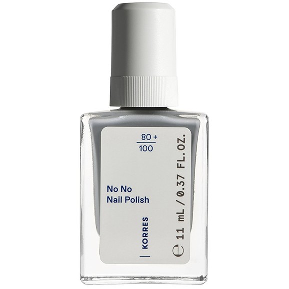 Korres No No Nail Polish 11ml - 75 Foggy Blue Korres No No Nail Polish 11ml - 75 Foggy Blue