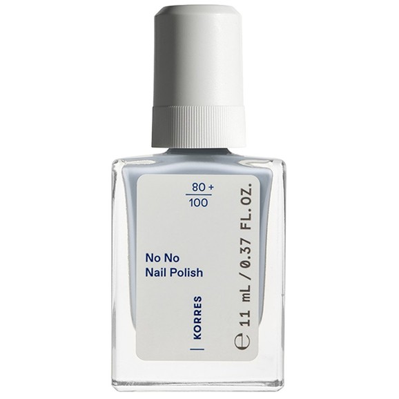 Korres No No Nail Polish 11ml - 72 Pastel Blue Korres No No Nail Polish 11ml - 72 Pastel Blue