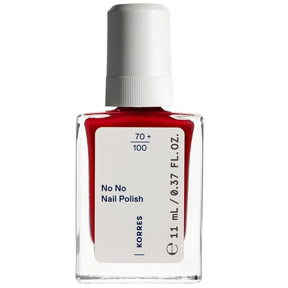 Korres No No Nail Polish 11ml - 51 True Red Korres No No Nail Polish 11ml - 51 True Red
