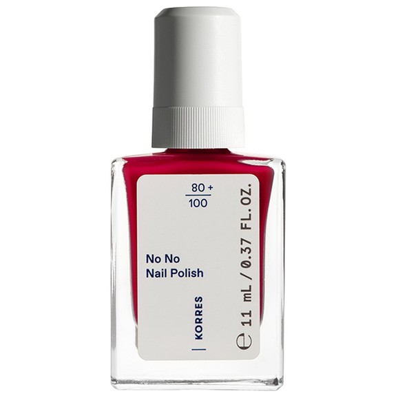 Korres No No Nail Polish 11ml - 48 Coral Red Korres No No Nail Polish 11ml - 48 Coral Red