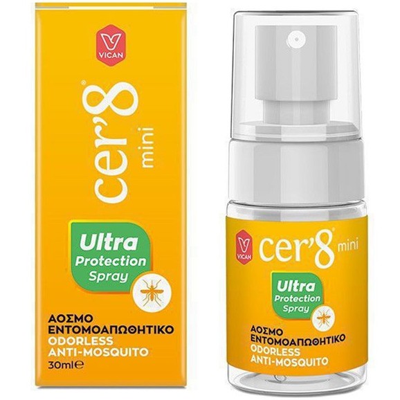 Vican Cer\'8 Mini Ultra Protection Odorless Anti-Mosquito Spray 30ml