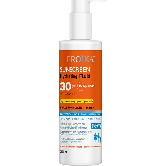 Froika Sunscreen Hydrating Fluid Spf30, 250ml Froika Sunscreen Hydrating Fluid Spf30, 250ml
