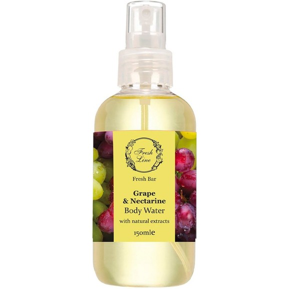 Fresh Line Fresh Bar Grape & Nectarine Body Water 150ml