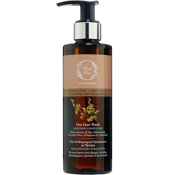 Fresh Line Soothing & Softening Oat Face Wash Gel 220ml