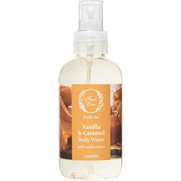 Fresh Line Fresh Bar Vanilla & Caramel Body Water 150ml