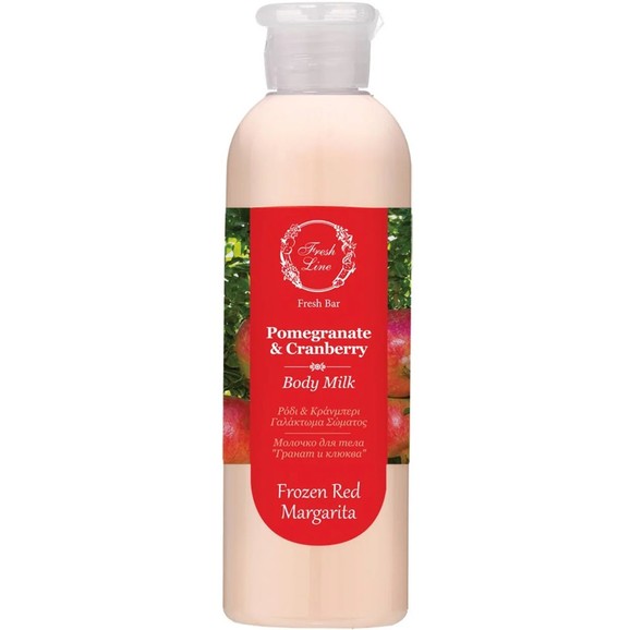 Fresh Line Fresh Bar Pomegranate & Cranberry Body Milk 200ml - Frozen Red Margarita