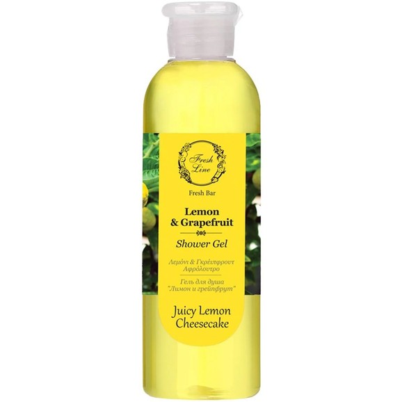 Fresh Line Fresh Bar Lemon & Grapefruit Shower Gel Juicy Lemon Cheesecake 200ml