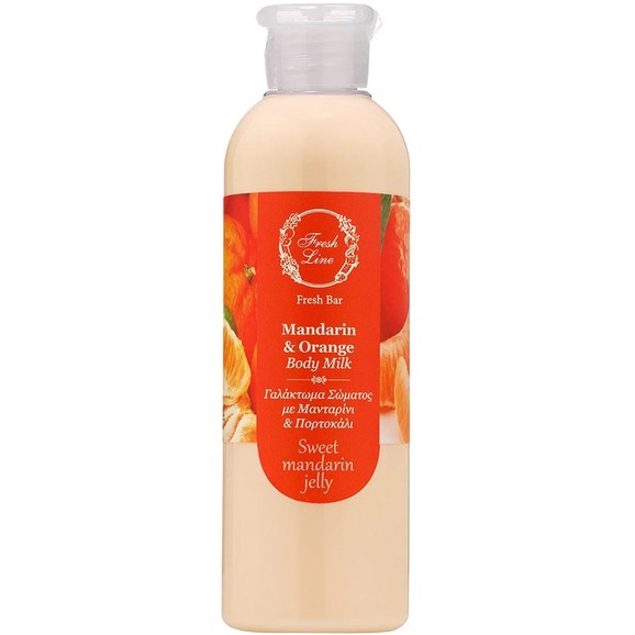 Fresh Line Fresh Bar Mandarin & Orange Body Milk 200ml - Sweet Mandarin Jelly