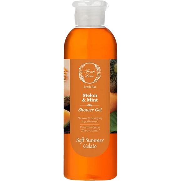 Fresh Line Fresh Bar Melon & Mint Fruity Summer Gelato Shower Gel 200ml