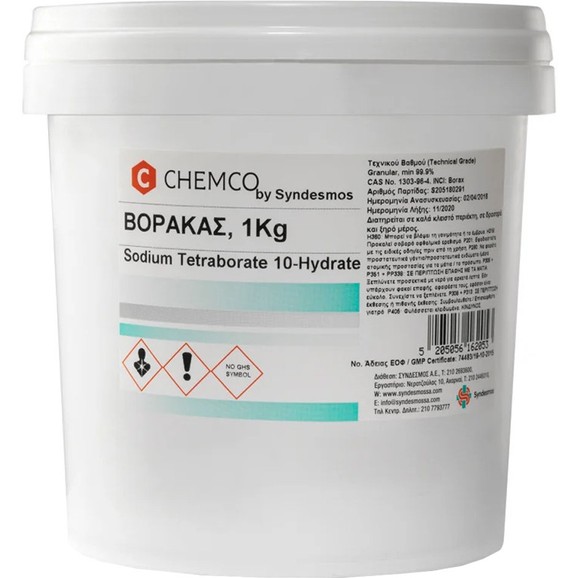 Chemco Sodium Tetraborate Decahydrate 1Kg