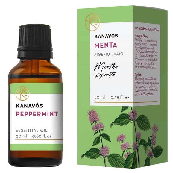 Kanavos Peppermint Essential Oil 20ml - Μέντα