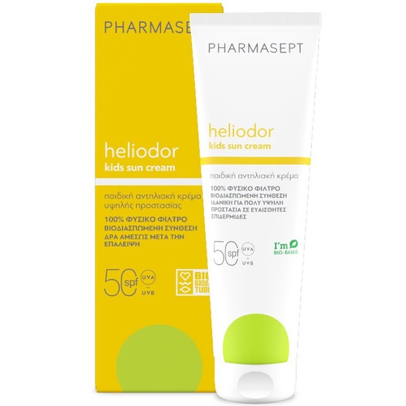 Pharmasept Heliodor Kids Face & Body Sun Cream Spf50, 150ml