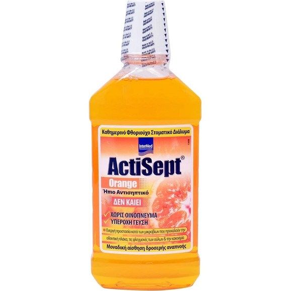 Actisept Orange Mouthwash 500ml