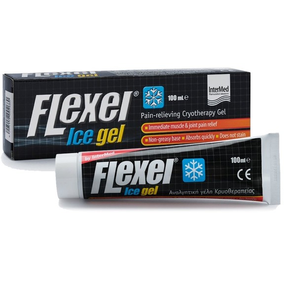 Intermed Flexel Ice Gel Pain-Relieving Cryotherapy Gel 100ml