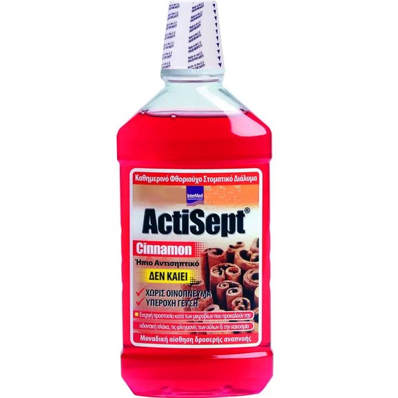 Actisept Cinnamon Mouthwash 500ml