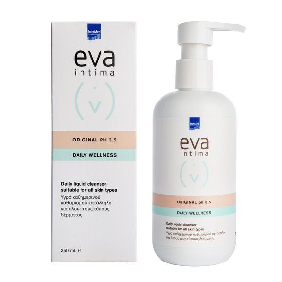 Δώρο Intermed Eva Intima Original pH3.5 Daily Wellness Καθημερινός Καθαρισμός Ευαίσθητης Περιοχής 250ml