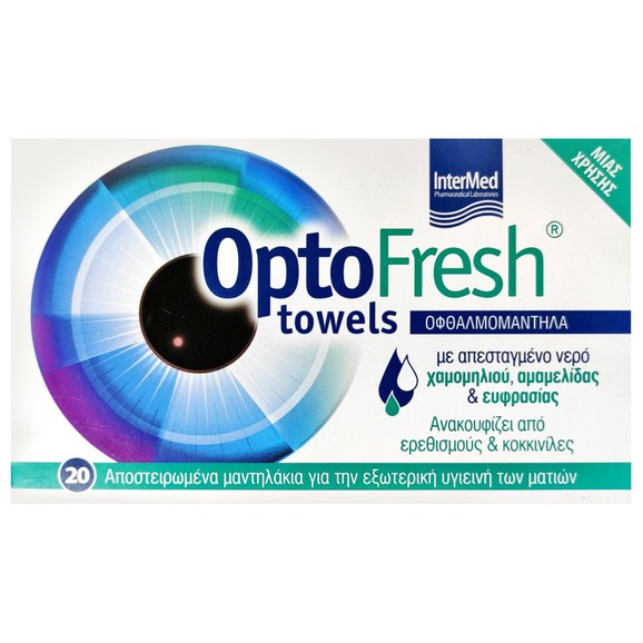 Optofresh Ophthalmic Towels 20 Τεμάχια