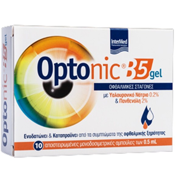 Intermed Optonic Eye Drops B5 Gel 10x0.5ml