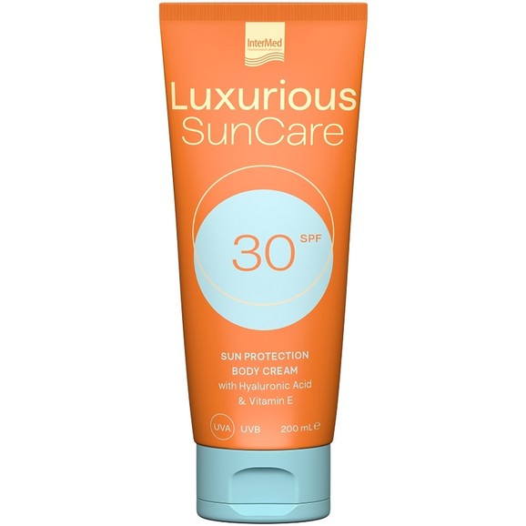 Luxurious Sun Care Sunscreen Body Cream Spf30, 200ml