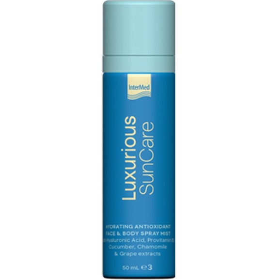 Luxurious Sun Care Hydrating Antioxidant Mist Face & Body 50ml