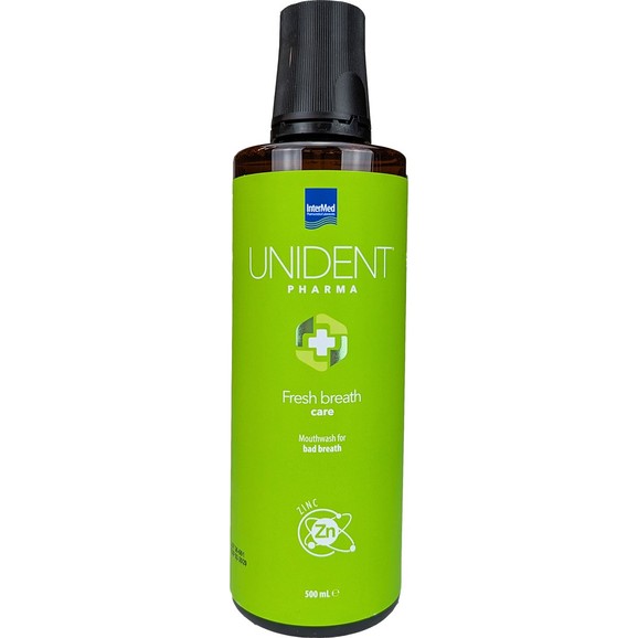 Intermed Unident Pharma Fresh Breath Care Mouthwash 500ml