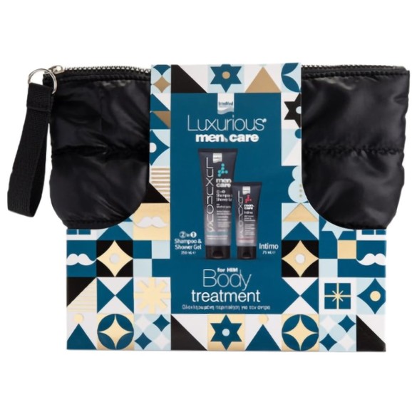 Luxurious Promo Men’s Care 2 in 1 Shampoo & Shower Gel 250ml & Intimo 75ml