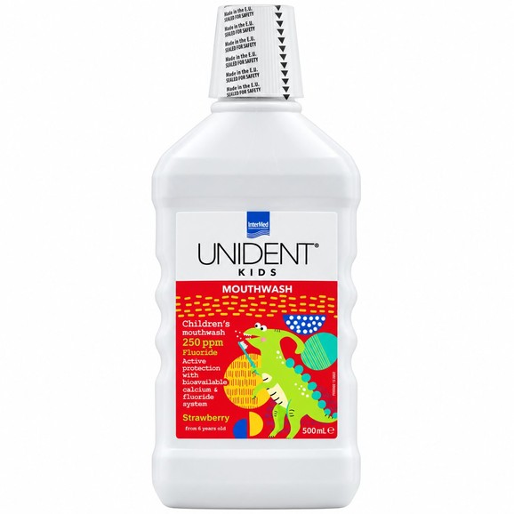 Intermed Unident Kids 250 ppm Mouthwash 500ml