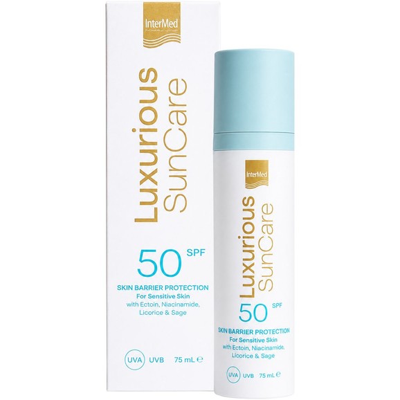 Luxuruous SunCare Spf50 Skin Barrier Protection for Sensitive Skin Cream 75ml