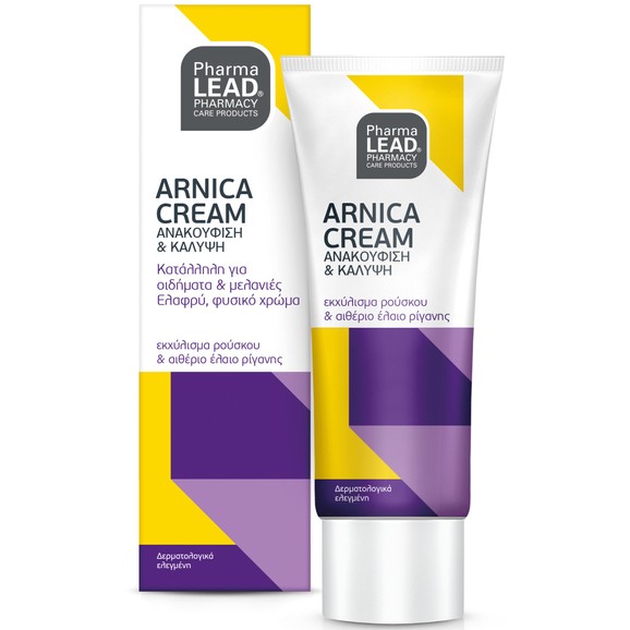 Pharmalead Arnica Cream Κρέμα με Άρνικα για την Ανακούφιση και Κάλυψη Μωλώπων και Οιδημάτων 50ml