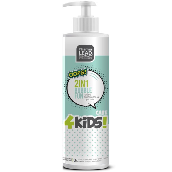 Pharmalead 4Kids 2 in 1 Bubble Fun Shampoo & Shower Gel 500ml Pharmalead 4Kids 2 in 1 Bubble Fun Shampoo & Shower Gel 500ml