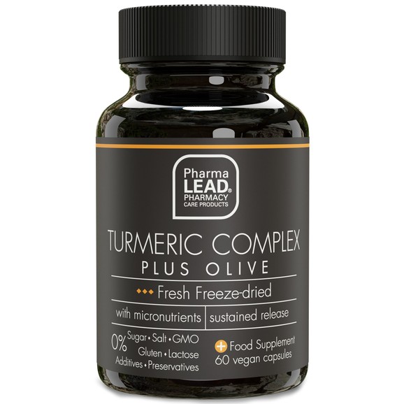 Pharmalead Black Range Turmeric Complex Plus Olive 60veg.caps