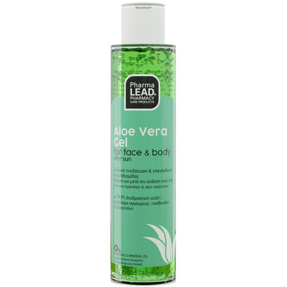 Pharmalead Aloe Vera Gel After Sun for Face & Body Travel Size 100ml