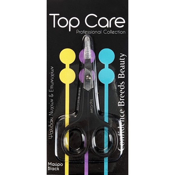 Top Care Nail Scissors & Nipper 1 Τεμάχιο - Μαύρο