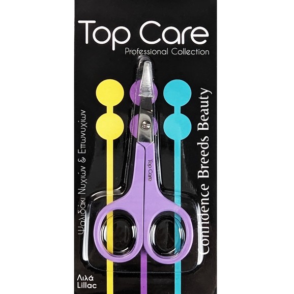 Top Care Nail Scissors & Nipper 1 Τεμάχιο - Λιλά