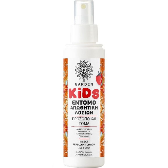 Garden Kids Insect Repellent Lotion for Face & Body 100ml - Φράουλα