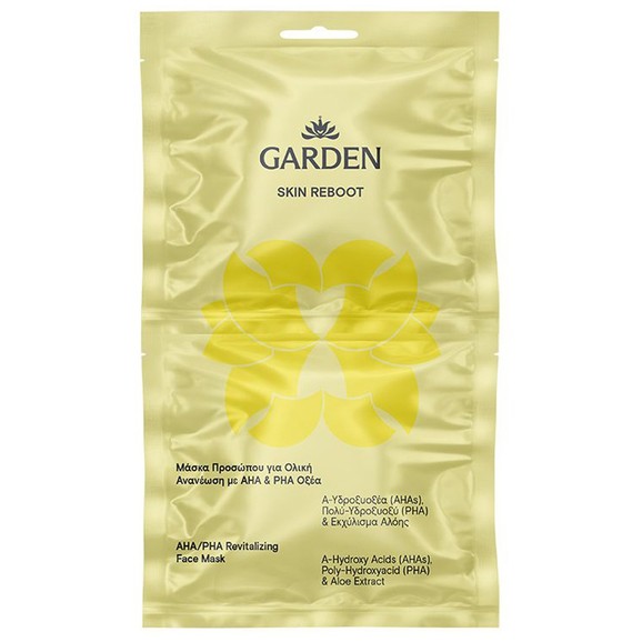 Garden Skin Reboot AHA & PHA Revitalizing Face Mask 2x8ml Garden Skin Reboot AHA & PHA Revitalizing Face Mask 2x8ml