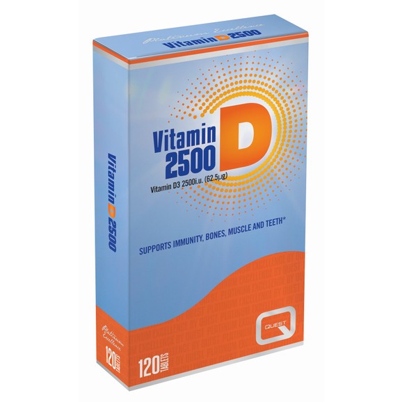 Quest Vitamin D 2500iu (62.5μg) 120tabs