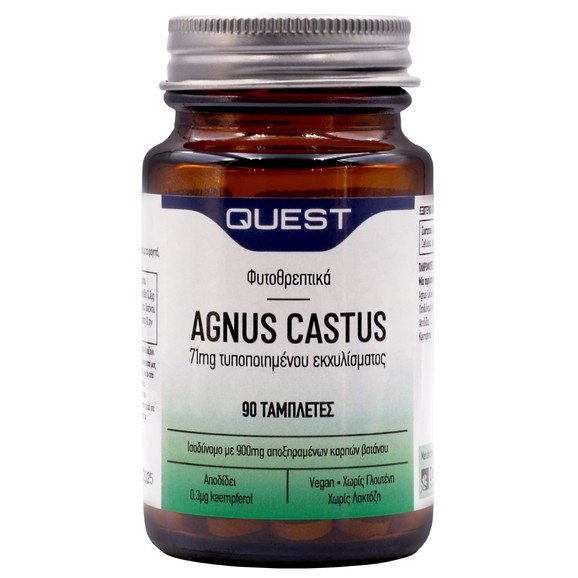 Quest Agnus Castus 71mg Standardised Extract 90tabs