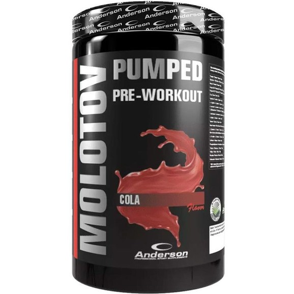 Anderson Molotov Pumped Pre-Workout 600g - Cola