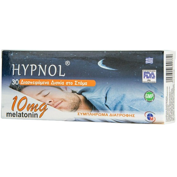 Medichrom Hypnol 10mg Melatonin 30 Disp.tabs